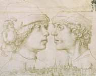 Holbein Hans I Portrait of the Artist s Sons  - Hermitage